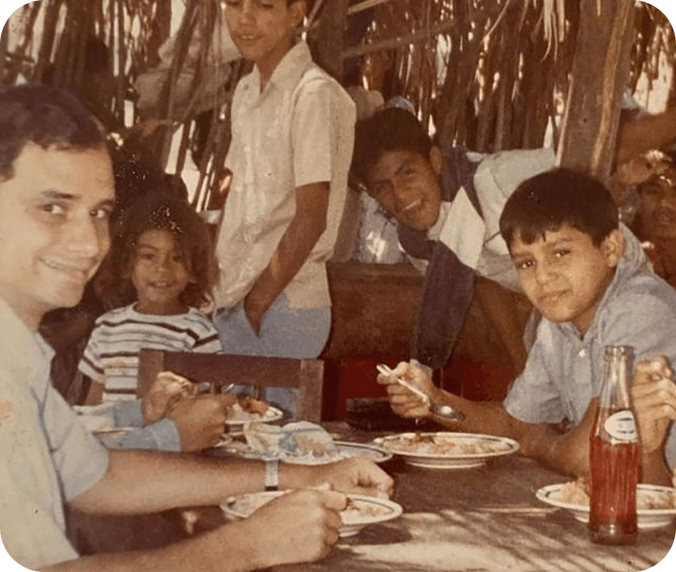 Robert Prevost in Piura 1986