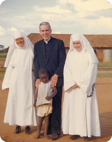 Archbishop Sheen with Sisters