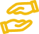 Helping hands icon