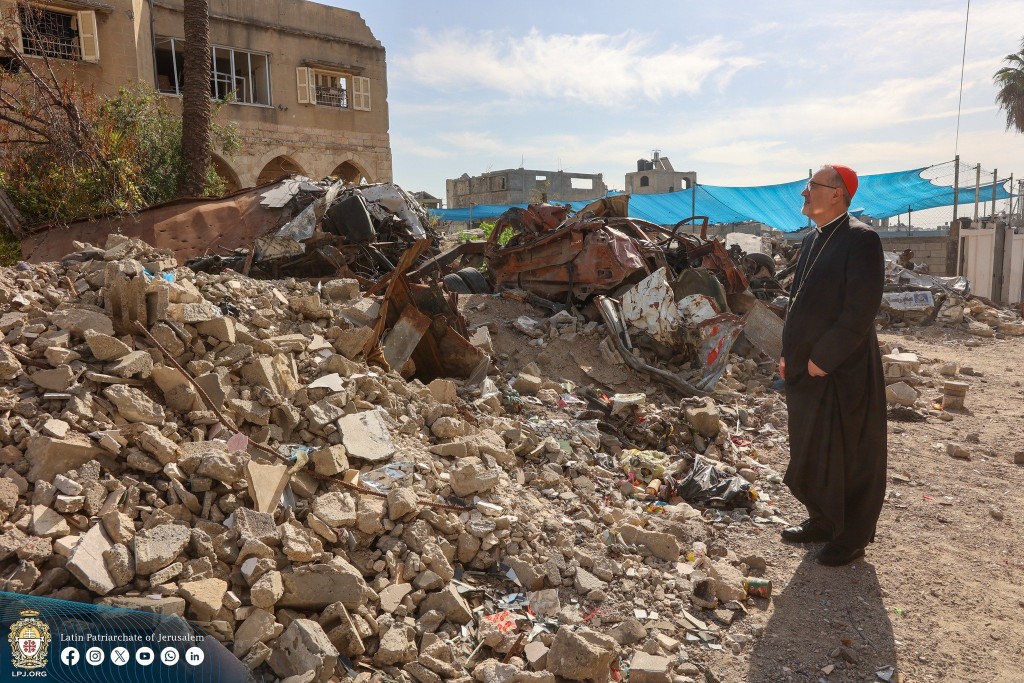 Pope Francis prayed for peace in the Middle East, including Gaza, during his Urbi et Orbi blessing on Christmas Day.