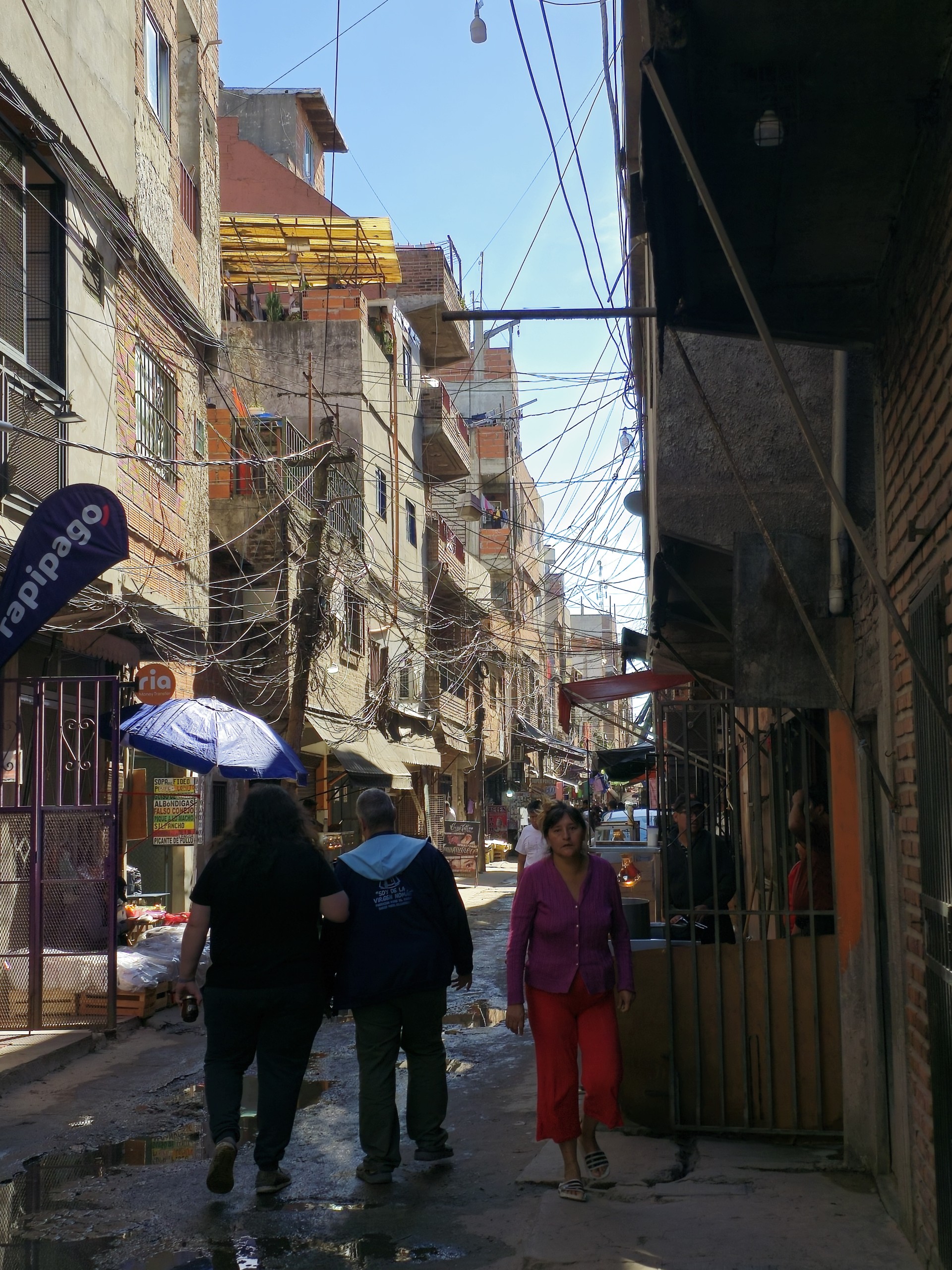 The villa miseria 31 (slums of misery) in Buenos Aires, Argentina