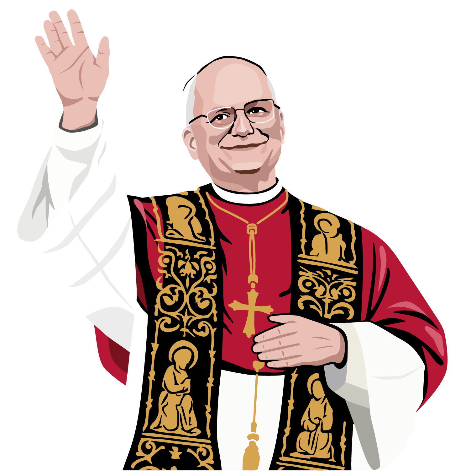 Illustration Pope Leon XIV
