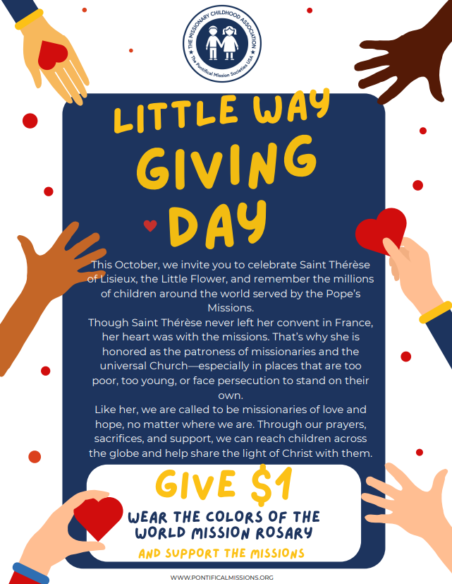 Little way giving day - MCA Materials 2025